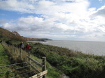 SX24691 Hans and Machteld on cliffs by Llantwit Major.jpg